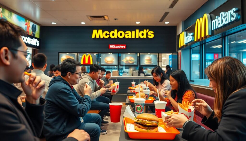 Benefícios vale-refeição no McDonald's