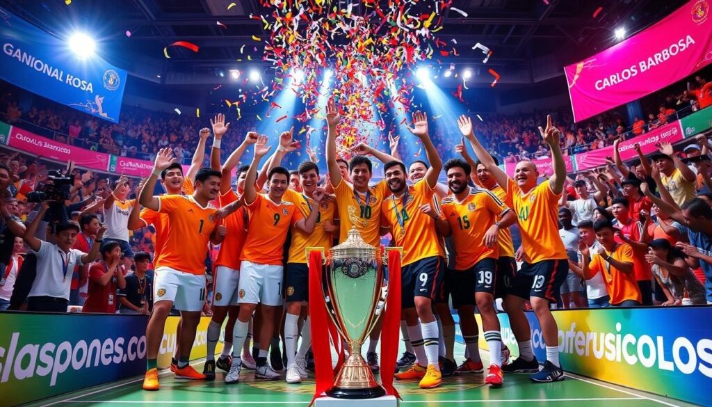 Carlos Barbosa campeão da Liga Nacional de Futsal