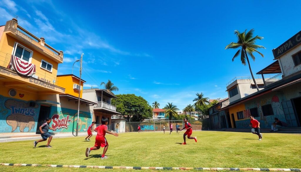 Escolinhas de futebol de bairro em São Paulo